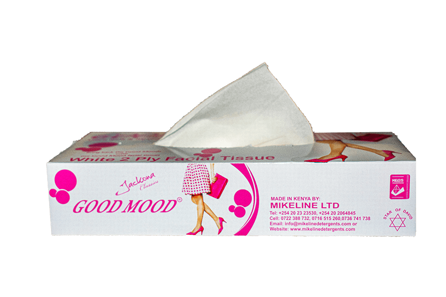 White Facial Tissue by Mikeline