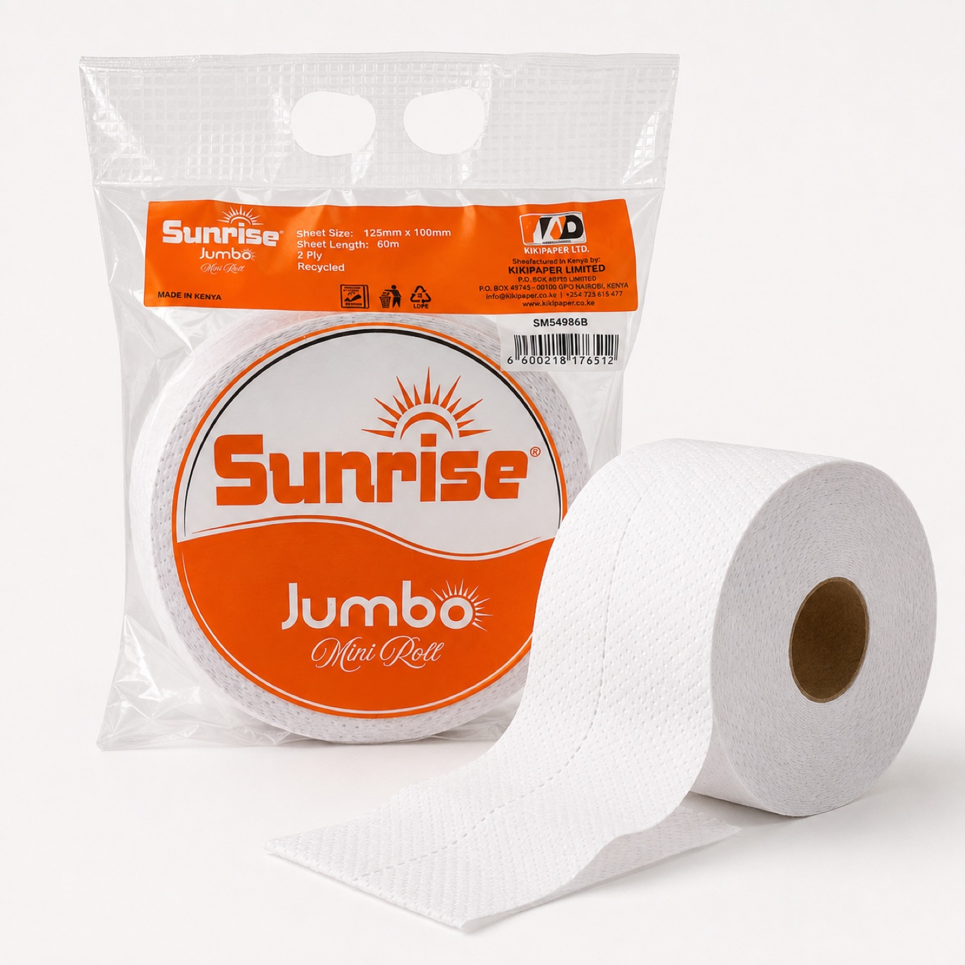12 rolls Jumbo tissue by Mikeline
