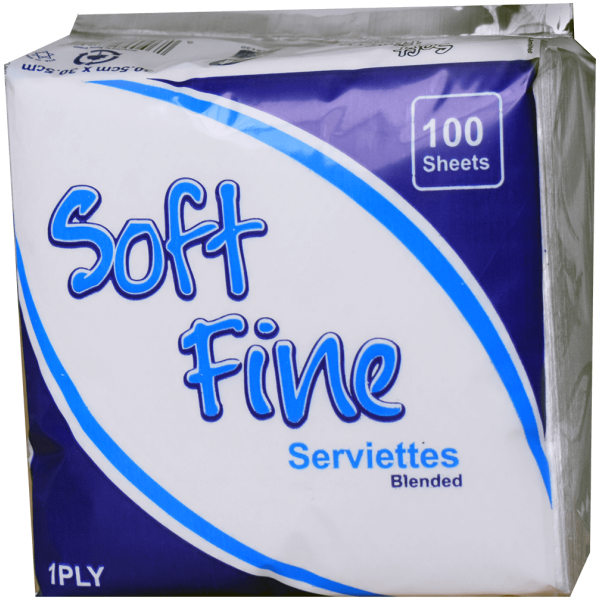 Soft fine serviettes--